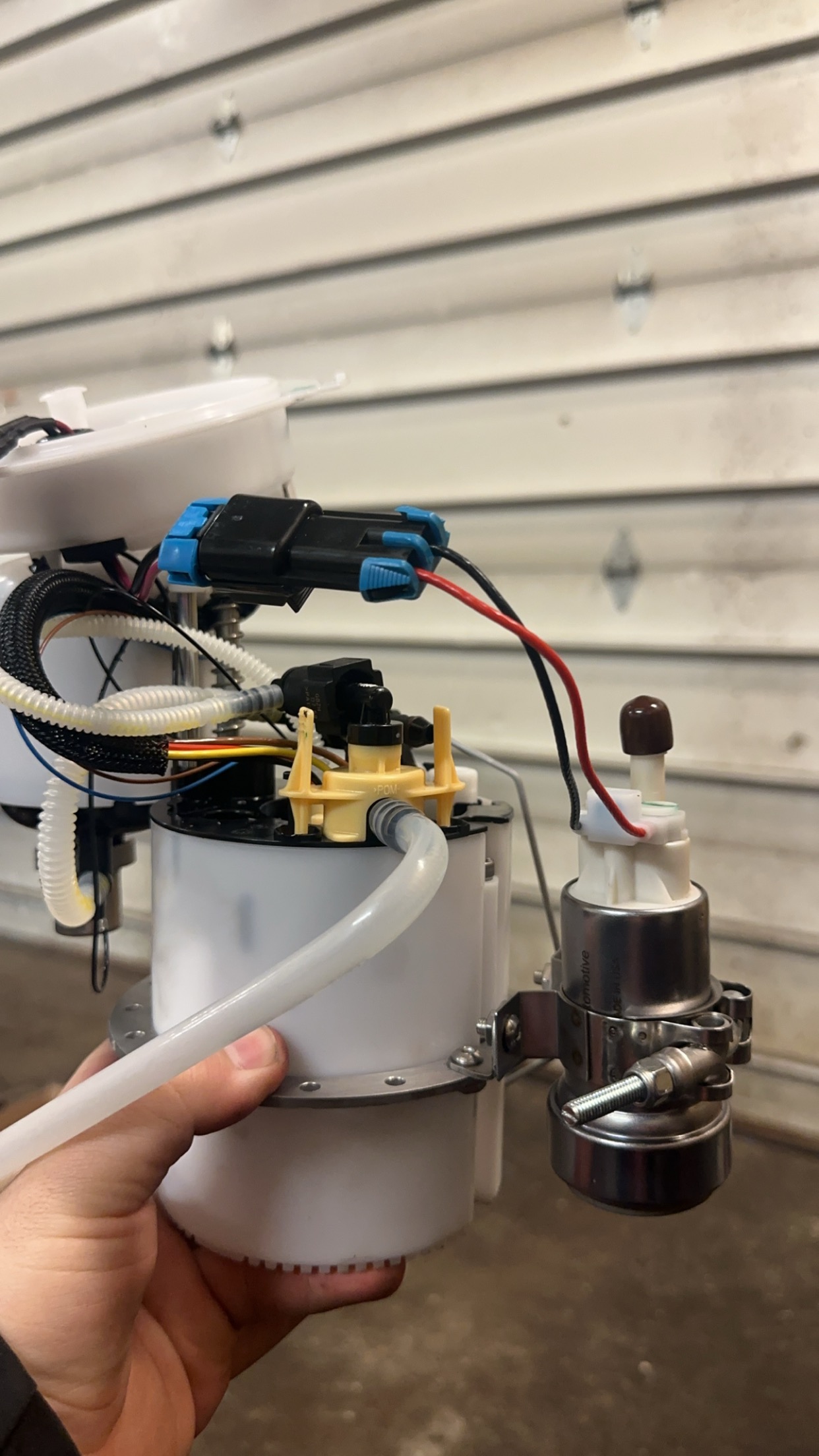 Daily Driver side view and pump mounting